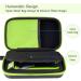 Hard Shell Travel Case for Norelco OneBlade QP2520/QP2530/QP2620 - Accessory Divider for Electric Trimmer & Razor - Buy Online on GoSupps.com