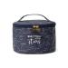 Legami Cosmetic Bag Spacious Makeup Bag Zipper Inside Pockets Brush Holder for Travel 21 x 19 cm Stars Casual