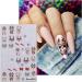 JMEOWIO 6 Sheets Christmas Nail Art Stickers Decals Self-Adhesive Cute Deer Snowflake Winter Holiday Nail Supplies Nail Art Design Decoration Accessories - Buy Online on GoSupps.com