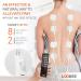LOOKEE Premium LED 4-Channel TENS Unit EMS Muscle Stimulator - Pain Relief Therapy 36 Programs FSA/HSA Eligible - Buy Online on GoSupps.com
