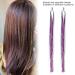 Gaeshow Violet Hair Tinsel Glitter | Colorful Hair Extensions & Sparkly Dreadlocks | Shiny Hair Lametta - Buy Online on GoSupps.com