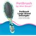 Wet Brush Pet Hair Brush for Large Dog Breeds - Camo Multi De-Shedding Comb & Dematting Tool - Grooming for Long & Short Haired Dogs - Buy Online on GoSupps.com