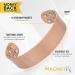Magnetrx Pure Copper Magnetic Hardship Bracelet - Adjustable Women's Bangle with 12 Magnets (Brushed Copper M/L) | Shop Now! - Buy Online on GoSupps.com