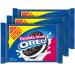 OREO Double Stuf Chocolate Sandwich Cookies, Family Size, 3 Count (Pack of 1