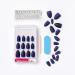 KISS Gel Fantasy Nail Manicure Set - 28 Square Artificial Nails Adhesive & Files - The Little Things | International Shipping Available - Buy Online on GoSupps.com