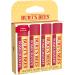 Burt's Bees Lip Balm Moisturizing Lip Care for All Day Hydration 100% Natural Pomegranate with Beeswax & Fruit Extracts (4 Pack) 0.15 Ounce (Pack of 4) - Buy Online on GoSupps.com