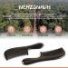 Nehzgnauh Fine Tooth Comb - Large Black | For Men and Women | Untie and Style Fine or Thin Hair - Buy Online on GoSupps.com
