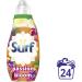 Surf Passion Bloom infused with natural essential oils Concentrated Liquid Laundry Detergent leaves fabrics clean and fresh for longer 24 washes - Buy Online on GoSupps.com