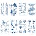 Semi Permanent Tattoo  8 Sheet 2 Weeks Waterproof Small Cute Semi Permanent Tattoo  Tiny Temporary Tattoo for Gild and Women  Long Lasting Realistic Tattoos Sticker for Adult
