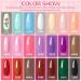 PEACECOLOR Gel Nail Kits Full Set for Beginners 20 PCS Gel Nail Polish Set with 36W Lamp Starter Kit and Top Base Coat Manicure Tools Nail Decorations Nail Art Design Kit Gift for Women kit-11 - Buy Online on GoSupps.com