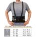 AllyFlex XL/XXL Sports Back Brace with Y-Shape Suspenders and Dual 3D Lumbar Support for Lifting Work - Relieve Pain and Prevent Injury - Buy Online on GoSupps.com