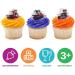 DecoPac Disney Hocus Pocus Forever Bewitching Rings Cupcake Decorations Featuring The Sanderson Sisters In Flight 3 Designs Cake Toppers 24 Pack - Buy Online on GoSupps.com