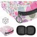 Portable Pink Floral Storage Bags for Women's Bandages Menstrual Pads & Panty Liners - Waterproof Organizer for School & Office - Buy Online on GoSupps.com