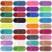 36 Colors Extra Fine Glitter Set for Nail Art, Cosmetics, Resin Crafts - Loose Powder for Face, Body, Hair, Eyes - Lip Gloss, Makeup, Slime, Tumbler Making - Buy Online on GoSupps.com