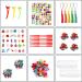 980+ Rubber Bands Refill Loom Kit - 37 Colors, 600 S-Clips, Beads, Tassels, Hooks, Crochet Hooks, ABC Stickers - Buy Online on GoSupps.com