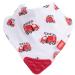 Nuby Reversible Teething Bibs - Fire Engine & Blue Helicopter Design (Pack of 2) - 3mo+ | Best for Soothing Teething Babies - Buy Online on GoSupps.com