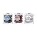 invisibobble mix true black chocolate brown crystal clear pack of 3 (3 x 3 pieces)