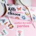 Kids Temporary Tattoos - Made in Europe Hypoallergenic   Pre-Cut  50 Pcs Original Kid Tattoos  Designs with Sea World  Butterflies  Animals  Flowers  Motivational Words - Gift Tattoos for Boys and Girls - Buy Online on GoSupps.com