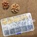 Messen 210 Pieces Dreadlocks Beads Hair Cuffs 8mm - Strong Iron Decoration for Braiding - Filigree Hair Jewelry in Gold, Silver, Gun Black - Buy Online on GoSupps.com