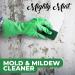 Mighty Mint Mold & Mildew Stain Remover Spray - Natural Peppermint Fast Cleaning for Bathroom Kitchen Hard Water & Outdoor Use - 16oz - Buy Online on GoSupps.com