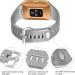 6 Pack Sport Bands Compatible with Fitbit Ionic - Replacement Soft Silicone Wristbands for Men and Women - Rose Gold, Silver, Gold, Black, Gray, Slate - Large - Buy Online on GoSupps.com