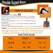 Adjustable Shoulder Support Brace for Torn Rotator Cuff | Pain Relief & Stability Wrap for Men & Women - Fits All Sizes L-XL-2XL - Buy Online on GoSupps.com