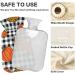 BPA-Free Leopard Pumpkin Hot Water Bottle - 2L Large Cover for Pain Relief & Therapy - Buy Online on GoSupps.com