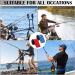 Ruijie 10-Piece Fishing Rod Straps Set - Elastic Rod Belts in 5 Colors for Fishing Rods Badminton Rackets & Golf Clubs - Buy Online on GoSupps.com