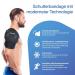 Sports Laboratory Shoulder Bandage - Adjustable Cold & Warm Compress for Shoulder Pain Relief Rotator Cuff Support - Unisex Medium (63-89cm) - Buy Online on GoSupps.com