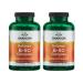 Swanson B-50 B-Complex - B Vitamin Complex with High Potency & Bioavailability - Promotes Immune System Support, Aids Heart Health, & Supports Healthy Nervous System - (250 Capsules) (2 Pack)