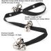 FOLKSMATE Dog Doorbells for Potty Training - 7 Extra Loud Bells - Adjustable for Housebreaking - Door Knob Ring - Dog Supplies (Black) - Buy Online on GoSupps.com