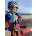 LittleLife Kids Water Bottle | Easy-Access Lid & Straw | 400ml Blue - Buy Online on GoSupps.com