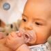 Medela Baby Pacifier 0-6 Months 2-Pack with Sterilizing Case | BPA-Free Silicone | Natural Suckling Support | Blue/Clear - Buy Online on GoSupps.com