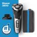 Philips Norelco Shaver 3800 Wet & Dry Shaver with Pop-up Trimmer, Charging Stand, and Storage Pouch - Space Gray | S3311/85 Series 3800 - Buy Online on GoSupps.com