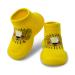 Dookeh Baby Shoes Boys Girls First Walking Shoes Soft Sole Sneakers Toddler Infant Babygirl Sock Shoes 6-9 Months A3 Yellow