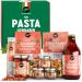 Gepps delicatessen gift basket for pasta lovers i gift set with Italian specialties I with two pasta & pesto varieties three types of pasta spice and cherry & dattel tomato sauce pasta lovers gift box