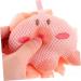 Hemoton Cartoon Bath Ball | Baby Body Wash Sponge & Mesh Pouf | Soft Pink Shower Loofah & Scrubber for Kids' Bath Time - Buy Online on GoSupps.com