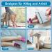 Hallux Valgus Correction Rail for Big Toe Pain Relief - Adjustable Bandage for Men & Women (Rose Red Right) - Buy Online on GoSupps.com