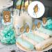 60 Pieces Teddy Bear Cupcake Cake Toppers Teddy Bear Themed Baby Shower Decorations Bear Cake Picks for Gender Reveal Baby Shower Party Decorations - Buy Online on GoSupps.com