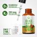 Liquid Vitamin D3 K2 Drops 10000 IU with Walnut Oil High Potency Liquid Vitamin D3 with Vitamin K2 (MK7) 200 mcg | D3 K2 Supplement for Men & Women | Bones Muscles & Immune Support | Non-GMO - Buy Online on GoSupps.com