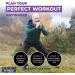 Bodyweight Exercise Flashcards - 70+ Cards for Home Workouts | Pain-Free Fitness - Buy Online on GoSupps.com