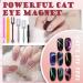 15pcs RoseFlower Nail Magnet Tool Set for 3D Cat Eye Gel Polish Nail Art - Salon Quality Magnetic Stick Pen for Women Nails - DIY Cat Eye Magnetic Wand Kit - Buy Online on GoSupps.com