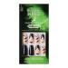 CANERO Kiss Halloween Special Design Nails - Ghostin' Long Length Coffin Shape 28 Fake Nails
