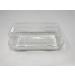 DART - C35UT1 Clear Hinged Lid Plastic Container 9"x 5 3/8" x 3 1/2" (25)