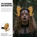 Amosfun Bull Headband - Animal Horn Headdress for Festivals & Parties | Dress Up Costume Accessory - Buy Online on GoSupps.com