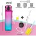 Buy My Vesperbox Minny Leak-Proof Children s Water Bottle - 350ml 500ml 750ml - BPA Free Tritan with Straw/Sieve - Perfect for Kindergarten & School - Purple/Blue - Buy Online on GoSupps.com