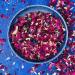 Edible 'Winter Berry' - 50g- Dried Flower Petal Mix - Red Rose White Daisy and Purple Mallow - Food Grade - Culinary - Cake - Bake - Decoration (413)