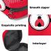 Stylish Red Lady Beetle Menstruation Bag with Zipper - Women s Tampon & Napkin Organizer for Travel & Home - Buy Online on GoSupps.com