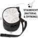 Igoera Chalk Bag for Climbing & Bouldering - Robust Dustproof Adjustable Fastening Belt Enhanced Grip & Safety - Black - Buy Online on GoSupps.com