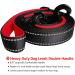 DDSCOLOUR Heavy Duty Dog Leash 5-6ft Long with Double Traffic Handle Reflective Perfect for Medium large dog leash strong Double Handle Lead Greater Control Safety Training (Black+Red) 6 feet Black+red - Buy Online on GoSupps.com